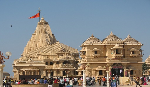 Somnath Temple Gujarat coast
